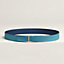 View: , Serif belt buckle & Reversible leather strap 32 mm