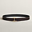 View: , Serif belt buckle & Reversible leather strap 32 mm