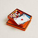 View: front, Set of 2 Cheval Natte bridge playing cards