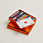 View: front, Set of 2 H Tissage bridge playing cards