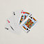 View: above, Set of 2 H Tissage poker playing cards