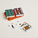 View: front, Set of 2 H Tissage poker playing cards