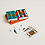 View: front, Set of 2 H Tissage poker playing cards