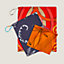 View: front, Set of three pouches