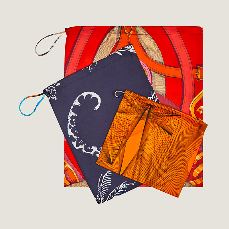 Set of three pouches