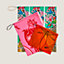 View: front, Set of three pouches