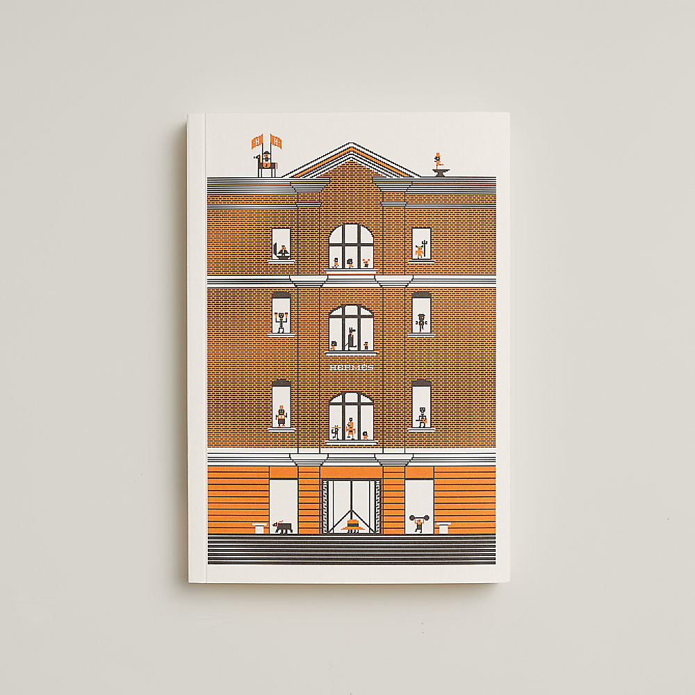 Shanghai Maison blank notebook - Grey | Hermès Mainland China