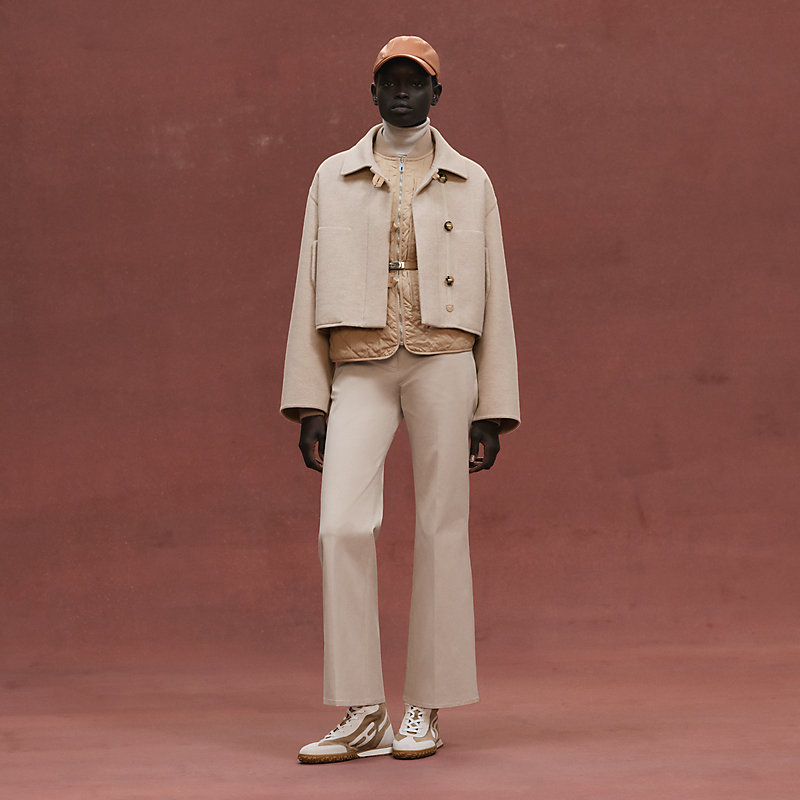 Short modular coat