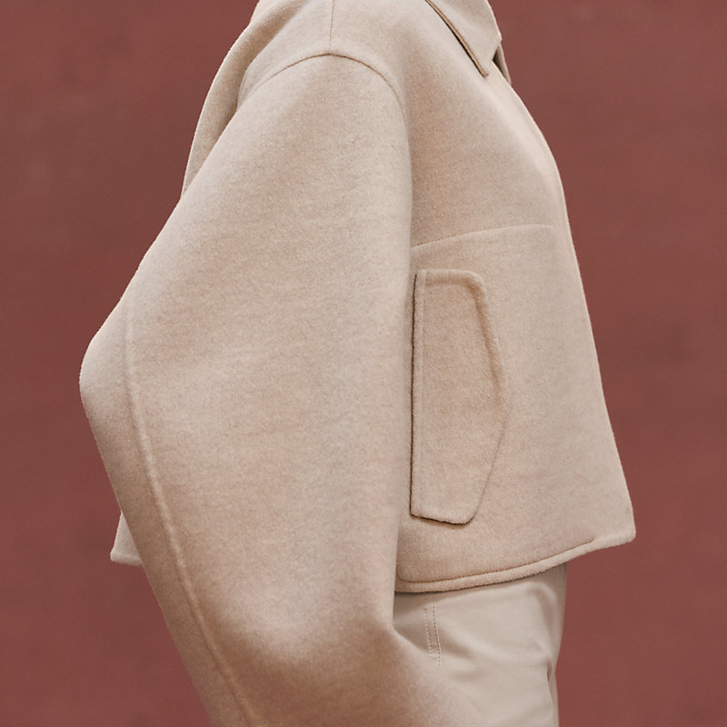 Short modular coat