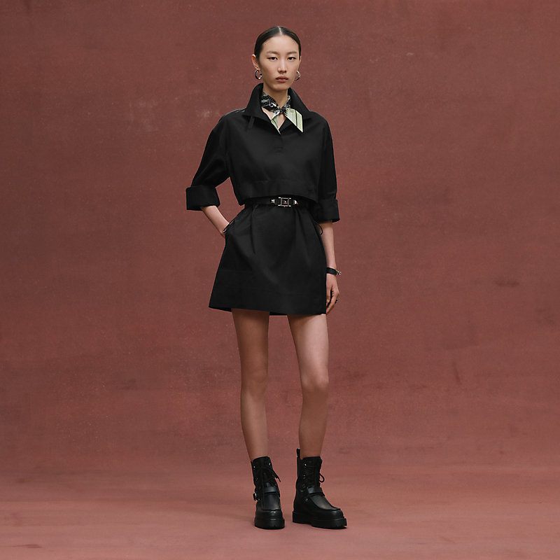 Short polo dress