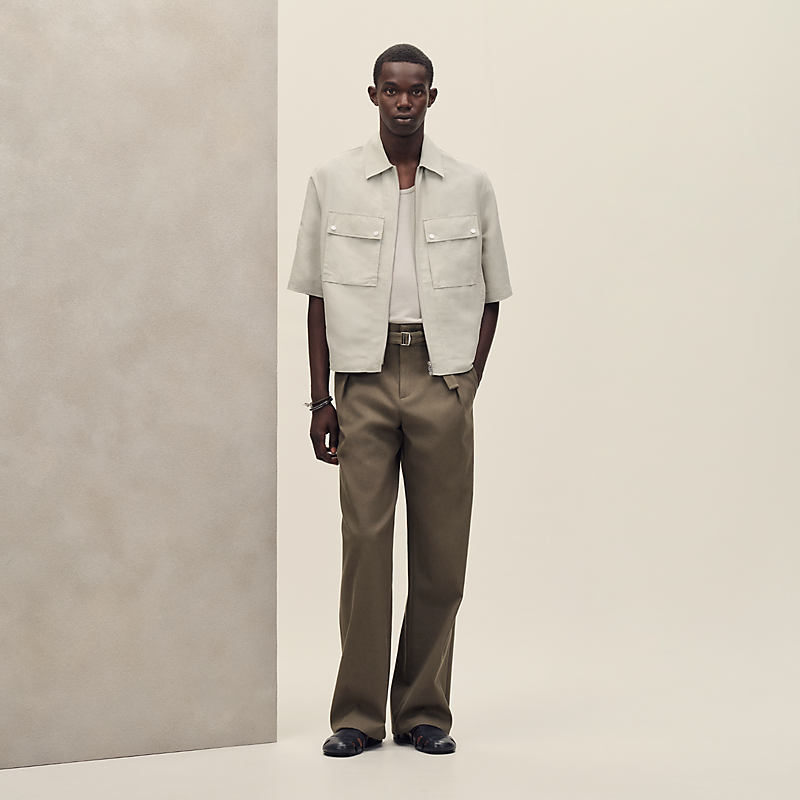 Short-sleeve overshirt | Hermès Mainland China