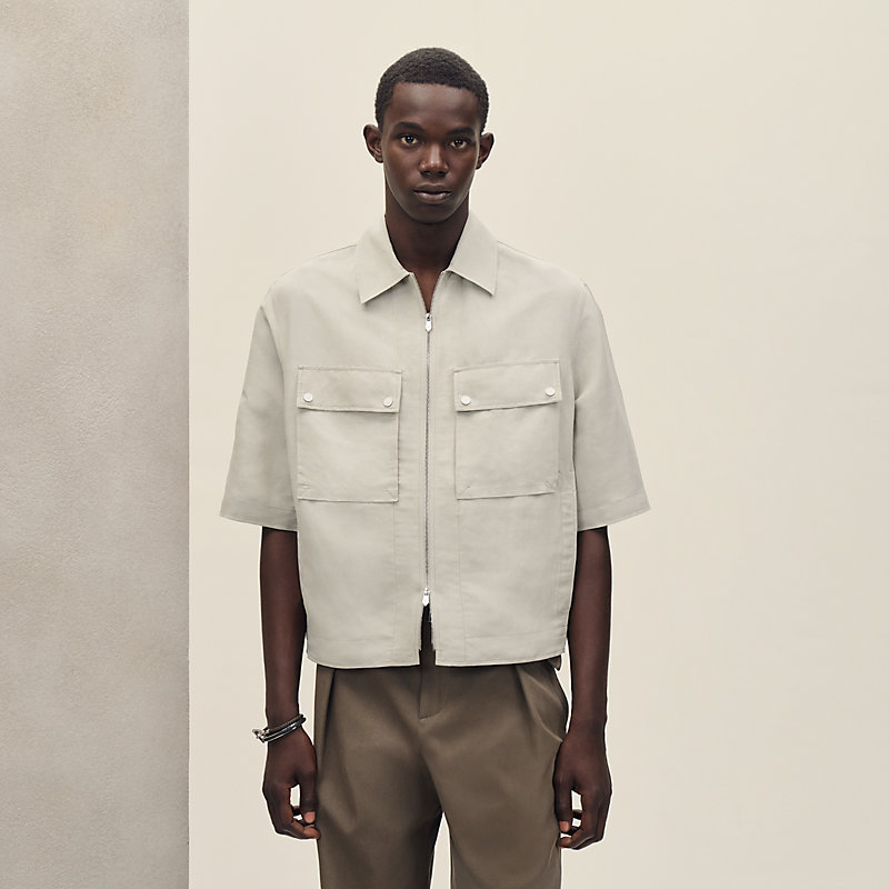 Short-sleeve overshirt | Hermès Mainland China