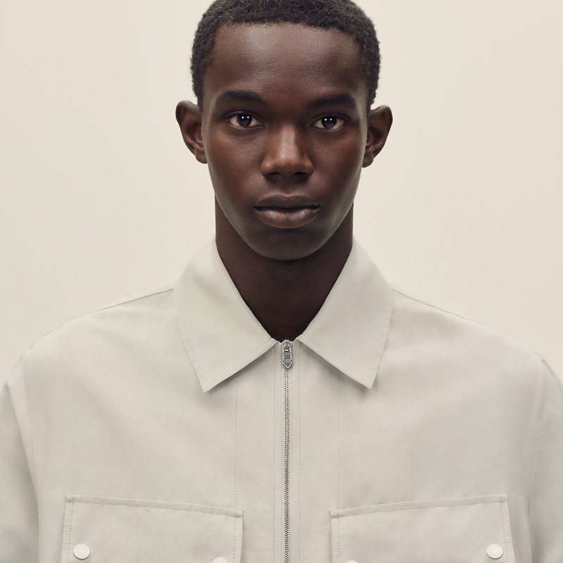 Short-sleeve overshirt | Hermès Mainland China