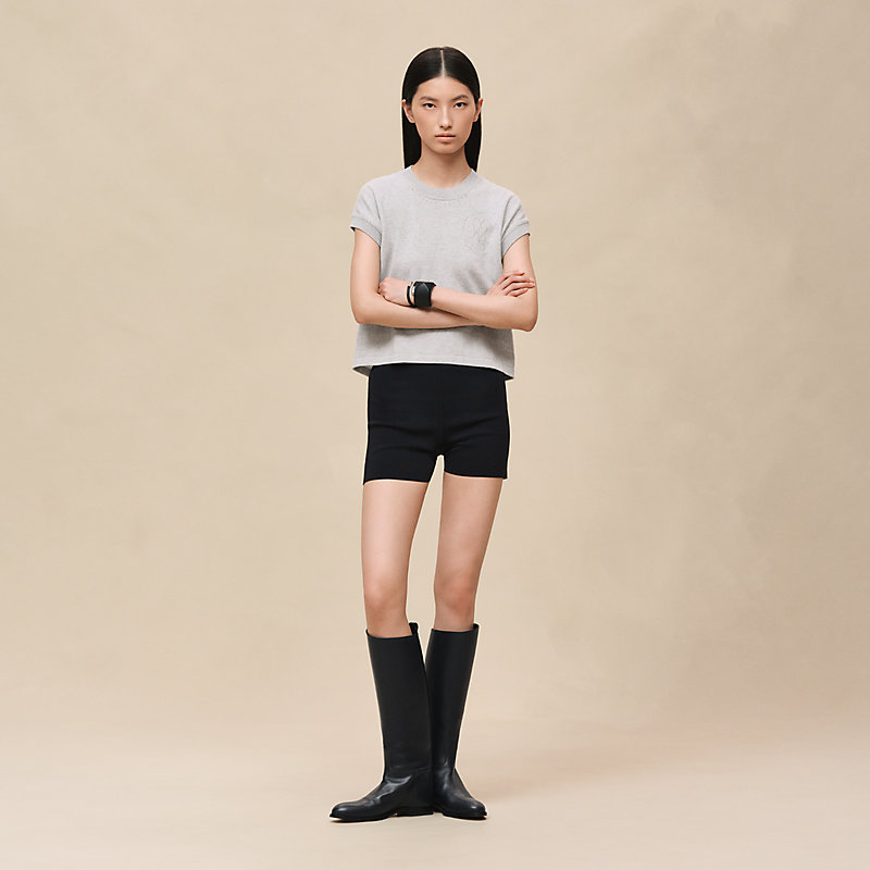 Short-sleeve sweater