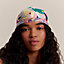 View: Worn, Silk hair bonnet