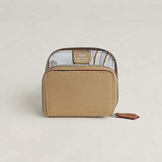 すぐお届 エルメス Silk'In Change Purse コインケース ベージュ すぐお届 エルメス Silk'In Change Purse コインケース ベージュ