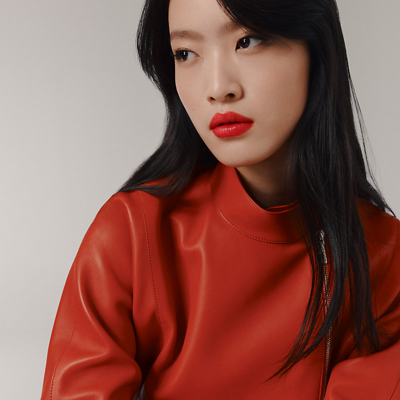 Silky Lipstick Shine, Rouge Amazone