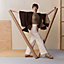 Single-sleeved reversible cape, view 5 of 5