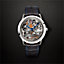 View: front, Slim d'Hermès Squelette Lune watch, 39.5 mm