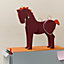 Small decorative horse, View: Worn, worn, view 5 of 5