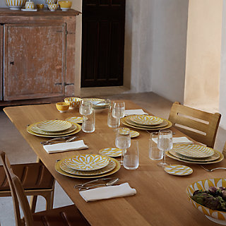 【新品未使用品】HERMES 046107P Dessert plate2set Soleil d'Hermès dessert plate n°2 | Hermès Mainland China