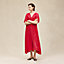 "Soleil de Soie Poudre" classic caftan, View: Worn, worn, view 4 of 6