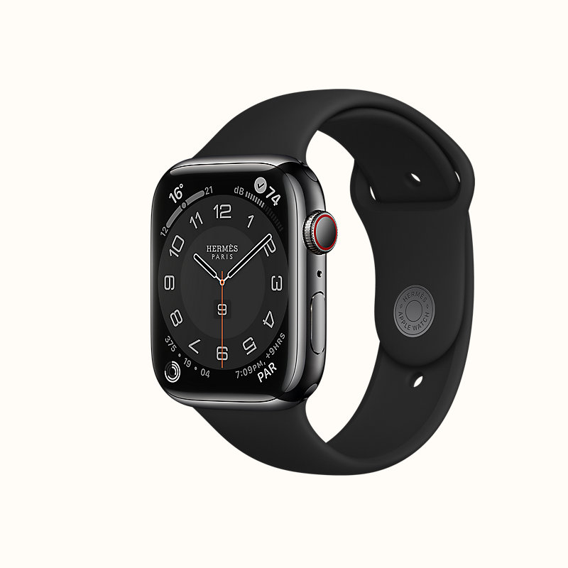 hermes titanium apple watch