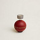 View: front, Spherical music box with a crystal key