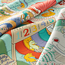 View: Detail, Splash Park double face scarf 90