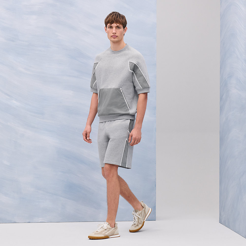 Sport capsule shorts - Grey - XXS | Hermès Mainland China