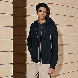 Sport capsule zipped hooded sweater | Hermès Mainland China