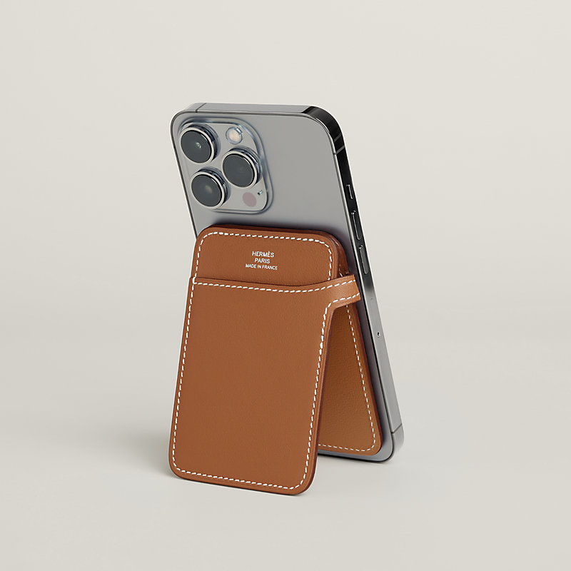 "Stand" MagSafe card holder