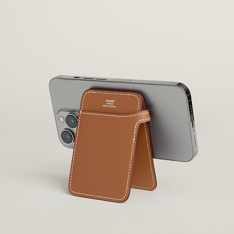 "Stand" MagSafe card holder