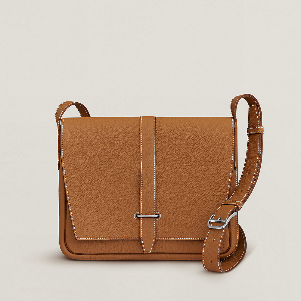 【人気!】HERMESレザー メッセンジャー バッグ STEVE LIGHT Steve light junior messenger bag | Hermès Mainland China