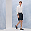 View: Worn, Stirrup closure Malibu shorts