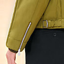 View: Worn, Straight cut jacket with bridle detail