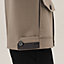 Straight cut jacket with leather detail, view 7 of 7