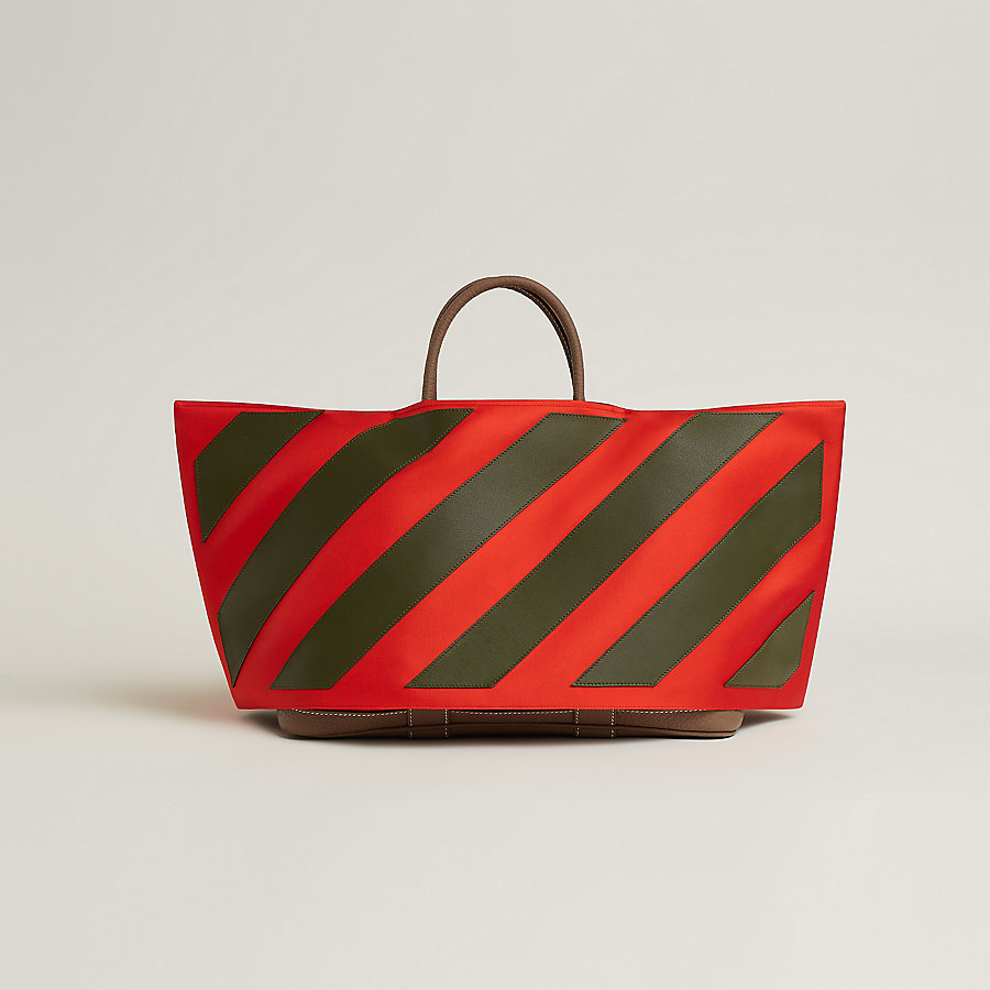 Striped jersey bag cover