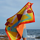 View: Worn, Summer Games beach towel