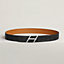 Swing belt buckle & Leather strap 32 mm, view 1 of 3