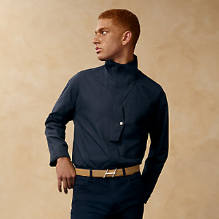 Swing belt buckle & Reversible leather strap 32 mm | Hermès