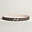 Swing belt buckle & Reversible leather strap 32&nbsp;mm, view 1 of 4