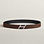 View: , Swing belt buckle & Reversible leather strap 32 mm