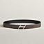 View: , Swing belt buckle & Reversible leather strap 32 mm
