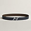View: , Swing belt buckle & Reversible leather strap 32 mm