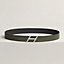 View: , Swing belt buckle & Reversible leather strap 32 mm