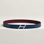 View: , Swing belt buckle & Reversible leather strap 32 mm