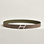 Swing belt buckle & Reversible leather strap 32 mm, view 1 of 4