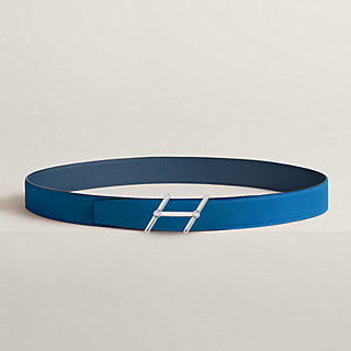 Swing belt buckle & Reversible leather strap 32 mm | Hermès