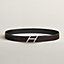View: , Swing belt buckle & Reversible leather strap 32 mm